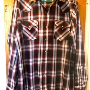 Men’s Western shirt large tall
